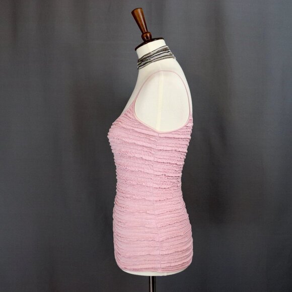 Valentino Vintage 2000's Tank Top Pink Small - XS Camisole - Picture 3 of 14